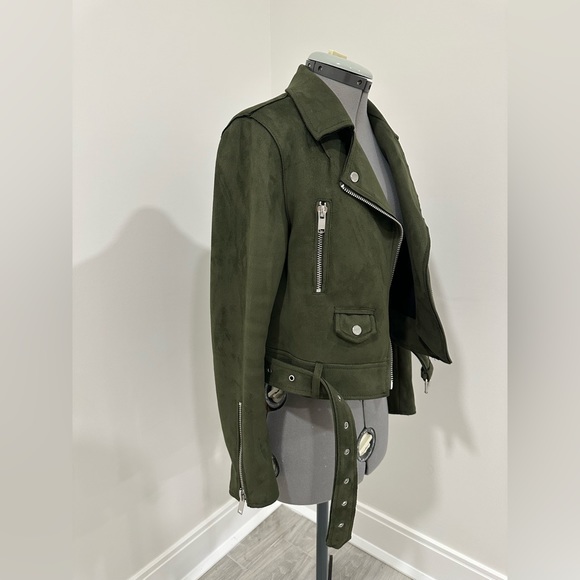 Suede Biker Jacket - Picture 4 of 4